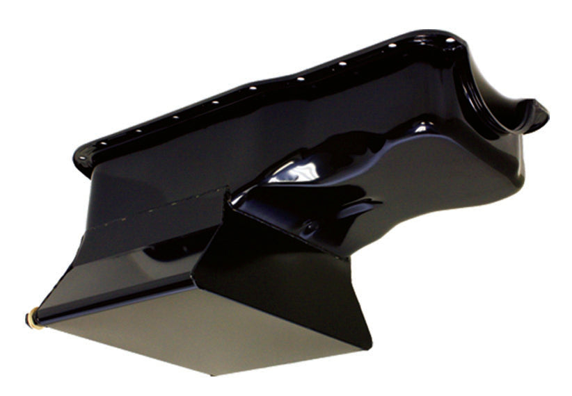 Steel Racing Oil Pan Fits 1965–1987 Ford SB 260–289–302 – Black