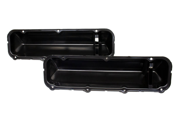 1968-97 FORD BIG BLOCK 429-460 STEEL VALVE COVERS - BLACK