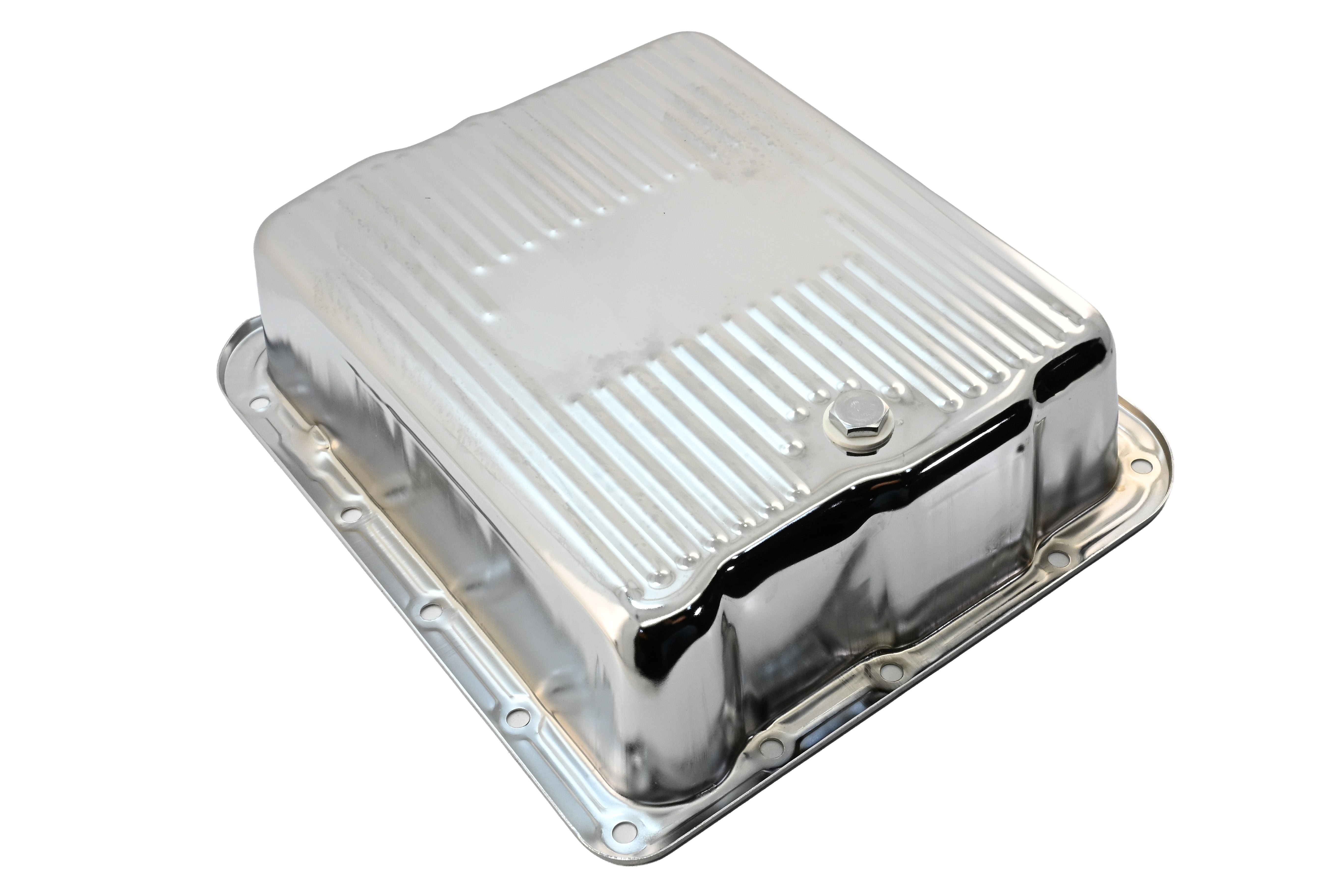 CHEVY/GM 700R4-4L60E-4L65E STEEL TRANSMISSION PAN (DEEP SUMP