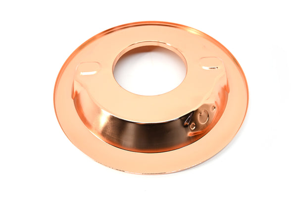 CHEVY-FORD-MOPAR 14" ROUND 1 1/4" AIR CLEANER BASE - RECESSED - COPPER