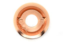CHEVY-FORD-MOPAR 14" ROUND 1 1/4" AIR CLEANER BASE - RECESSED - COPPER