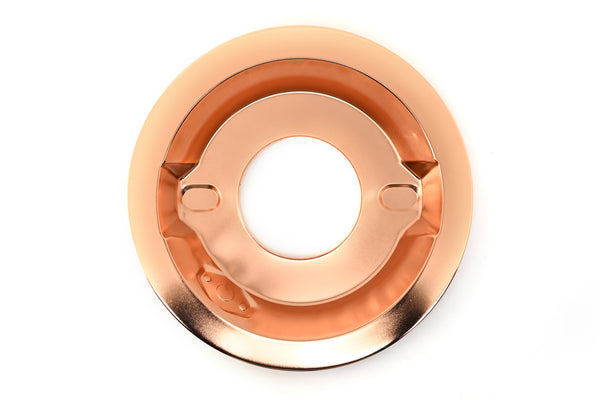 CHEVY-FORD-MOPAR 14" ROUND 1 1/4" AIR CLEANER BASE - RECESSED - COPPER