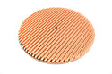 CHEVY-FORD-MOPAR 14" ROUND  ALUMINUM AIR CLEANER TOP - FULL FINNED - COPPER