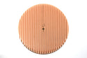 CHEVY-FORD-MOPAR 14" ROUND  ALUMINUM AIR CLEANER TOP - FULL FINNED - COPPER