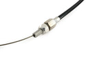 POLYETHYLENE 36" THROTTLE CABLE UNIVERSAL - BLACK