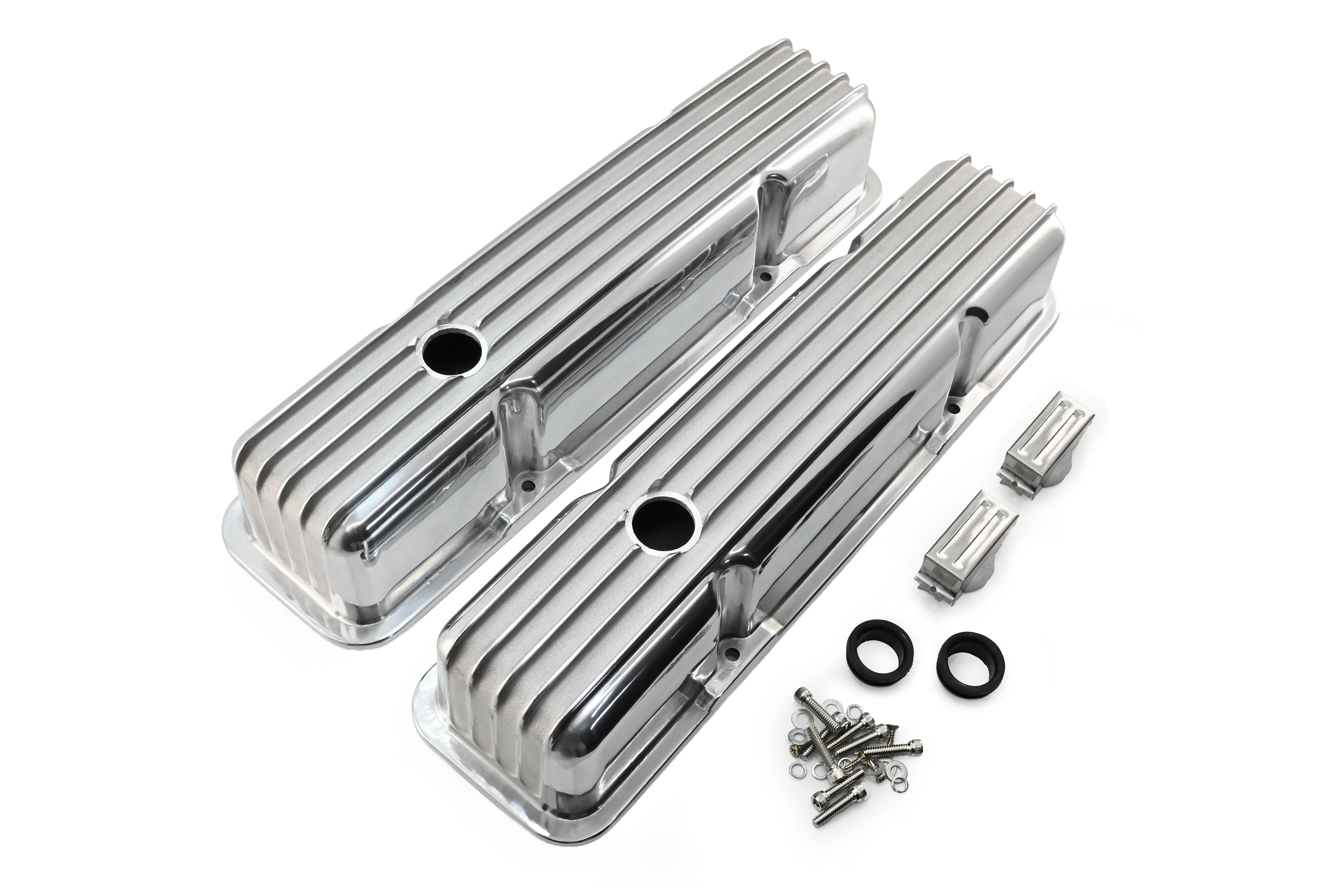 Aluminum Tall Valve Covers Fits 1958–86 Chevy Small Block 283/305