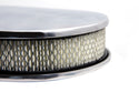 CHEVY-FORD-MOPAR 15" OVAL POLISHED ALUMINUM AIR CLEANER – DOME
