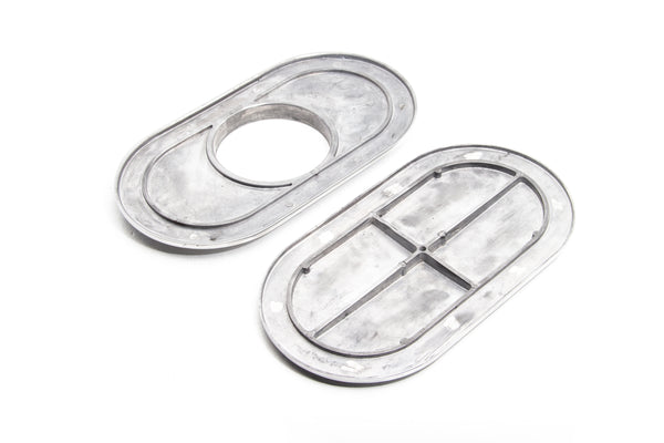 CHEVY-FORD-MOPAR 15" OVAL POLISHED ALUMINUM AIR CLEANER – DOME