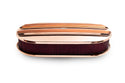 CHEVY-FORD-MOPAR ALUMINUM 15" OVAL AIR CLEANER PAPER FILTER PARTIAL FINNED - COPPER