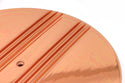 CHEVY-FORD-MOPAR 14" ROUND  ALUMINUM AIR CLEANER TOP - PARTIAL FINNED - COPPER