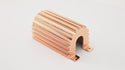 ALUMINUM FINNED CANISTER ROUND IGNITION COIL COVER - COPPER