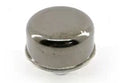 Steel Valve Cover Breather – 2-3/4" Diameter, Push-In Style, Black Chrome Finish
