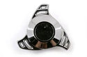 Steel Air Cleaner Wing Nut – 1/4"-20 Threads, Black Chrome