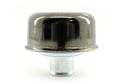 Steel Valve Cover Breather – 2-3/4" Diameter, Push-In Style, Black Chrome Finish