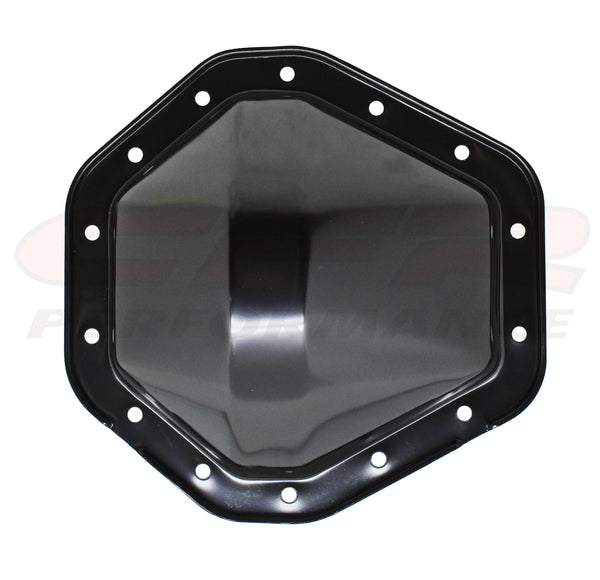 1973-07 CHEVY-GMC TRUCK BLACK STEEL REAR DIFFERENTIAL COVER - 14 BOLT W- 10.5" RING GEAR
