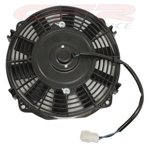 PLASTIC EMC 7" ELECTRIC FAN FLAT BLADE - BLACK