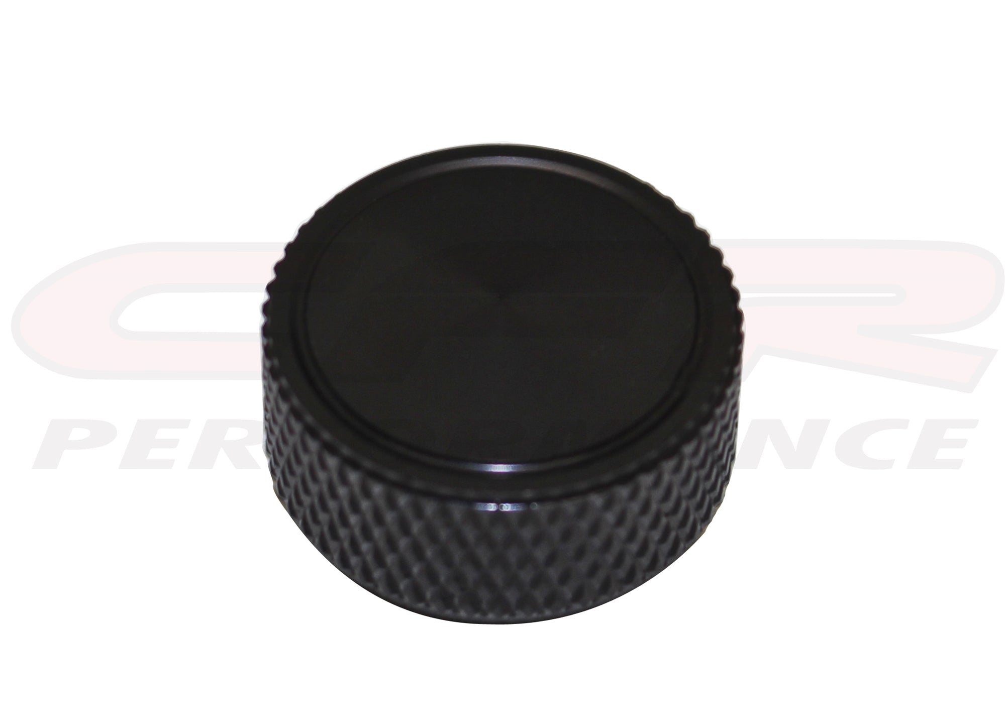 ALUMINUM KNURLED AIR CLEANER NUT 1/420 BLACK CFR Performance