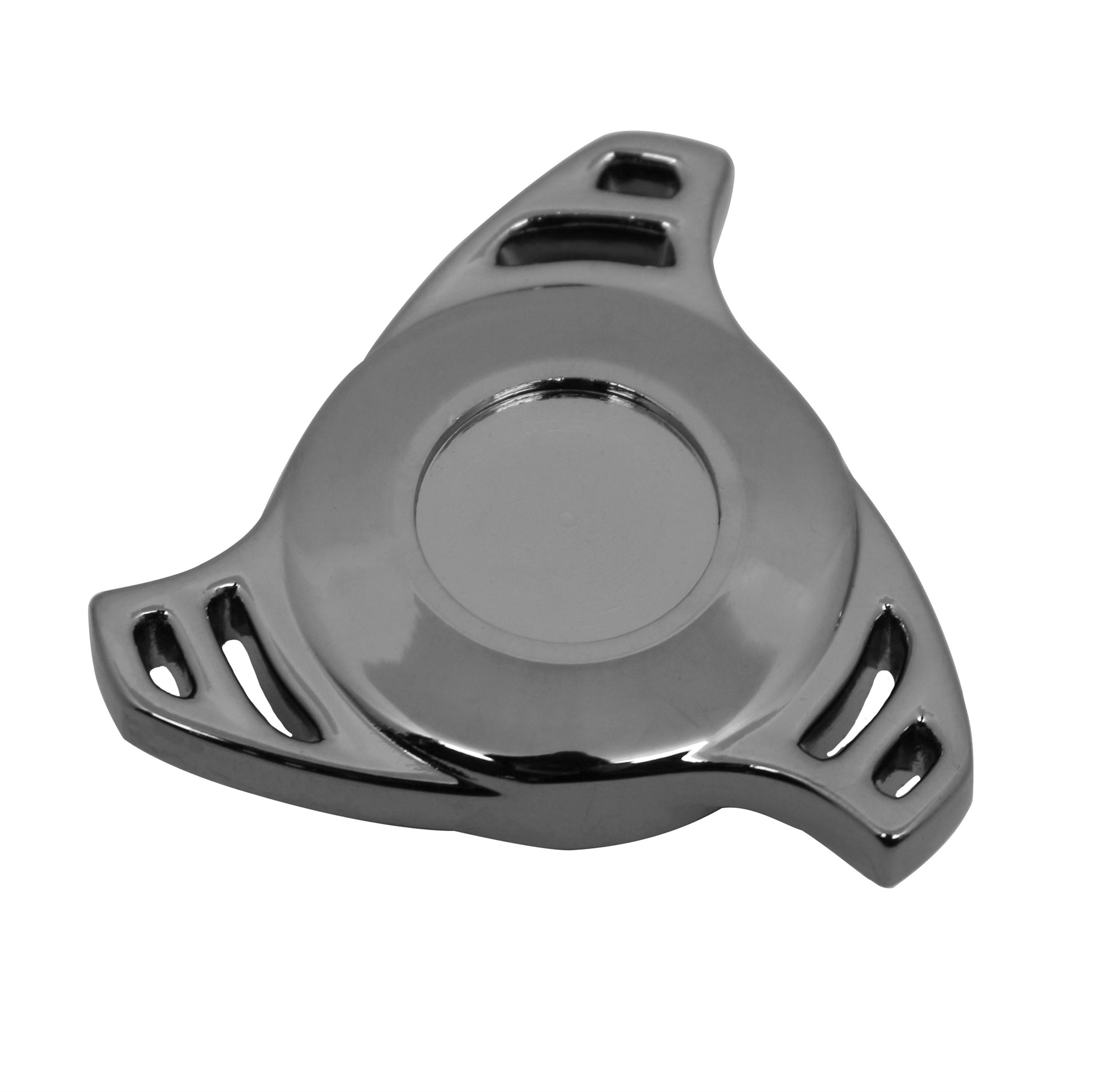 STEEL AIR CLEANER WING NUT 1/4 20" THREADS BLACK CHROME CFR Performance