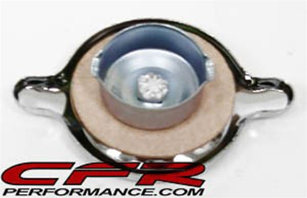 CHROME STEEL TWIST-IN OIL CAP FOR VALVE COVERS