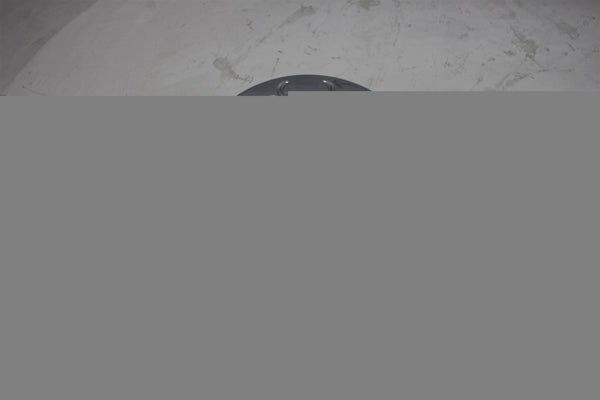 CHEVY-FORD-MOPAR 12" OVAL CHROME ALUMINUM AIR CLEANER - FLAMED