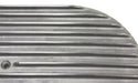 CHEVY-FORD-MOPAR 15" OVAL POLISHED ALUMINUM AIR CLEANER - FULL FINNED