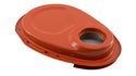 Steel Timing Chain Cover Fits 1955–1995 Chevy SBC 283–400 – Painted Orange