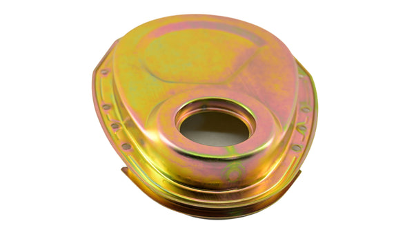Steel Timing Chain Cover Fits 1955–1995 Chevy SBC 283–400 – Zinc-Plated