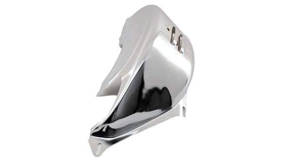 CHEVY-GM TURBO TH-350-TH-400 CHROME STEEL FLYWHEEL-FLEXPLATE COVER