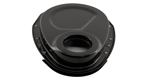 Steel Timing Chain Cover Fits 1955–1995 Chevy SBC 283–400 – Black