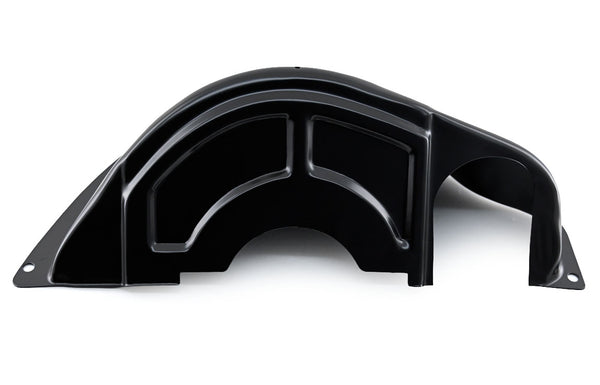 Steel Flywheel/Flexplate Cover – Fits Chevy/GM Powerglide – 153‑Tooth – Black