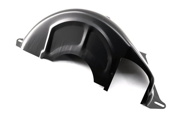 CHEVY-GM TURBO TH-350-TH-400 BLACK FLYWHEEL-FLEXPLATE COVER