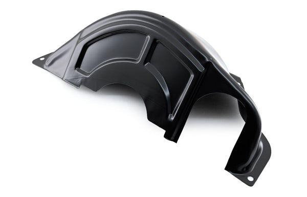 Steel Flywheel/Flexplate Cover – Fits Chevy/GM Powerglide – 153‑Tooth – Black