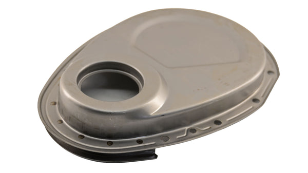 TIMING CHAIN COVER CHEVY 283-350 SBC RAW