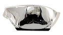 Steel Flywheel/Flexplate Cover – Fits Chevy/GM Powerglide – 153‑Tooth – Chrome