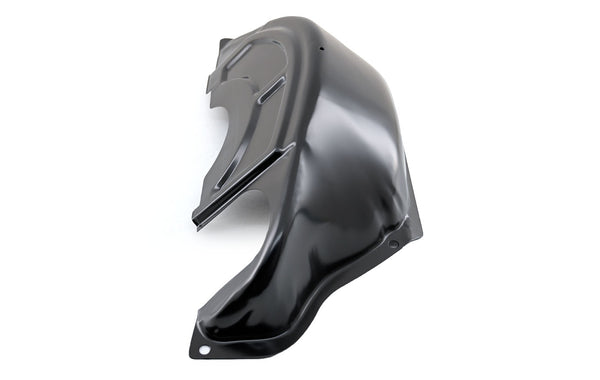 Steel Flywheel/Flexplate Cover – Fits Chevy/GM Powerglide – 153‑Tooth – Black