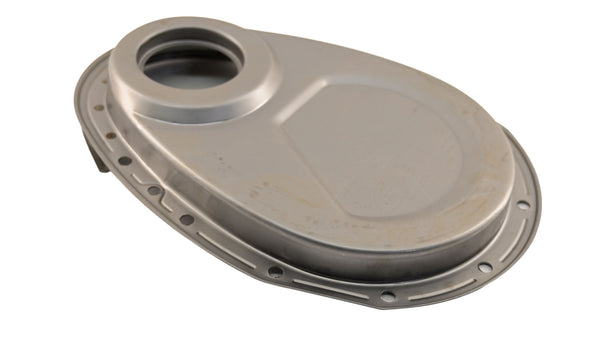 TIMING CHAIN COVER CHEVY 283-350 SBC RAW