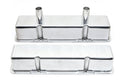 ALUMINUM CHEVY SB 283-350 TALL CIRCLE TRACK VALVE COVERS – POLISHED
