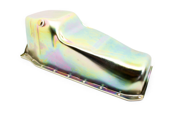 Steel Oil Pan Fits 1986-02 Chevy SB 283-350 – Zinc-Plated