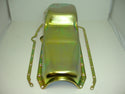 1958-79 CHEVY SMALL BLOCK 283-305-327-350 IMCA CIRCLE TRACK RACING OIL PAN - ZINC
