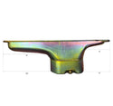 Steel Racing Oil Pan Fits 1967–1987 Chrysler Mopar Big Block 361–440 & HEMI 426 – 7 Quart – Raw
