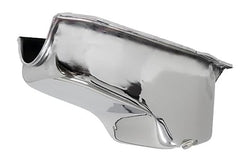 Steel Oil Pan for 1985–99 GM 4.3L V6 Rear Sump Chrome