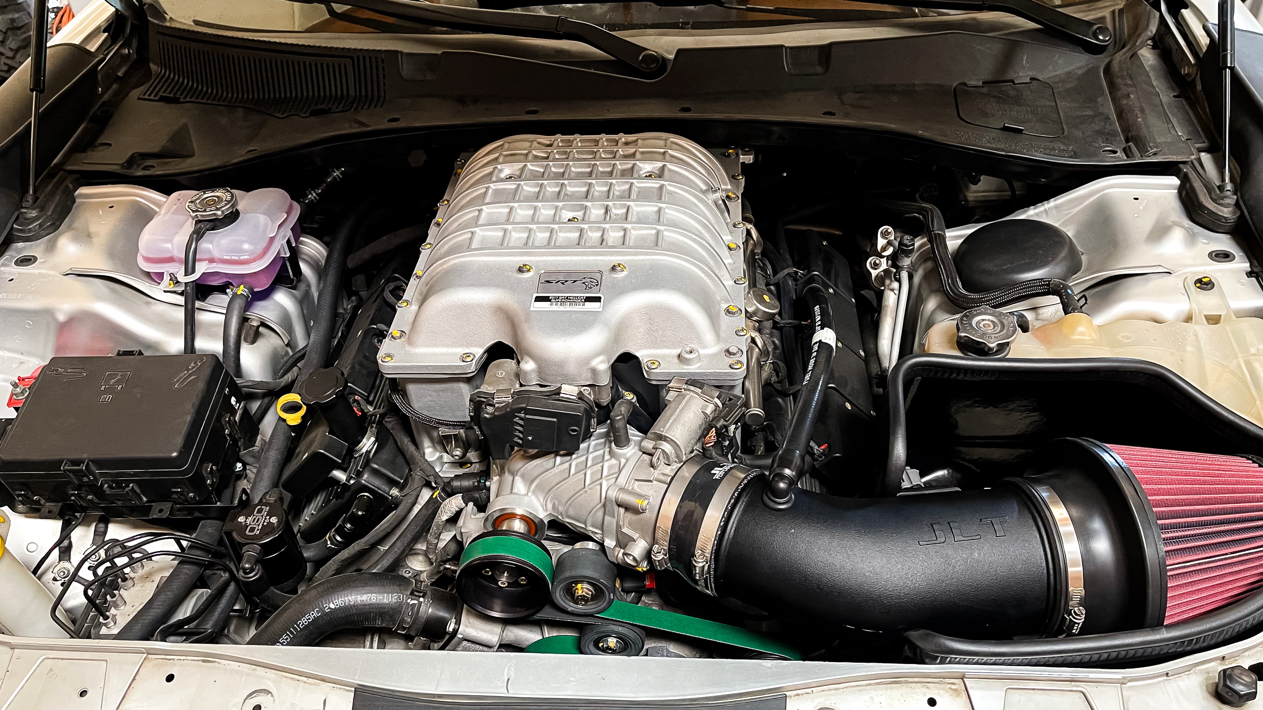 ALUMINUM MOPAR HEMI GEN III HELLCAT SUPERCHARGER TO HEAD ADAPTER PLATE