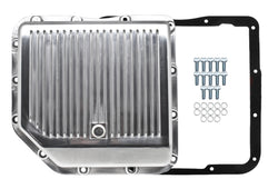 Aluminum Transmission Pan Kit Fits Chevy GM Turbo TH-350 Deep Finned – Polished