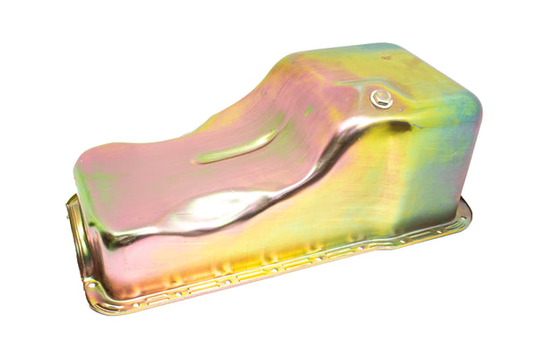 NHRA APPROVED 1963-96 FORD SMALL BLOCK 221-260-289-302 STOCK CAPACITY OIL PAN - ZINC