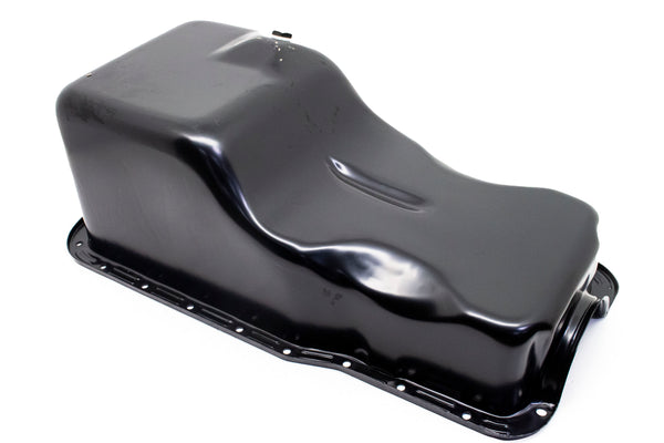 1963-96 FORD SMALL BLOCK 221-260-289-302 STOCK CAPACITY OIL PAN - BLACK