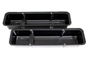 1958-86 CHEVY SMALL BLOCK 283-305-327-350-400 TALL STEEL VALVE COVERS - BLACK