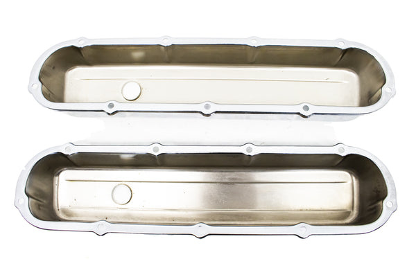 1968-84 CADILLAC 368-425-472-500 V8 VALVE COVERS - CHROME