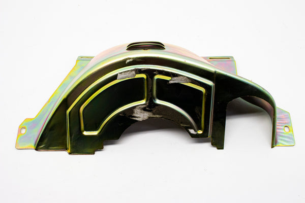 CHEVY-GM TURBO TH-350-TH-400 ZINC STEEL FLYWHEEL-FLEXPLATE COVER