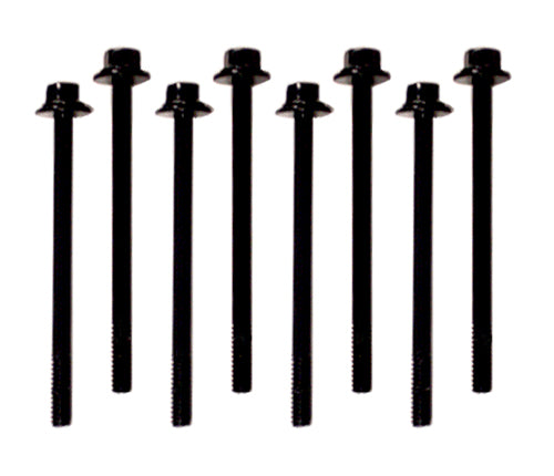 1985-93 CHEVY-GMC 4.3L V6 CENTER BOLT STEEL VALVE COVERS W- BOLTS - BLACK