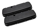 Tall Steel Valve Covers for 1965-1995 Chevy BB 396-502 – 454 Logo – Black